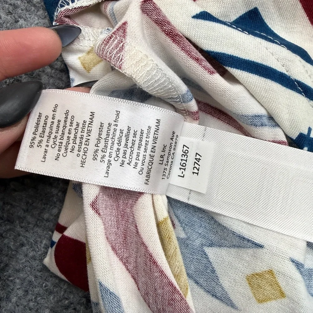 Lularoe Amber hooded shirt‎ top women's size XL aztec mid western design - Picture 11 of 14